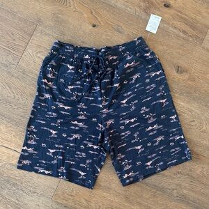 ⚡️Sonoma Navy and Pink Patterned Board Shorts
